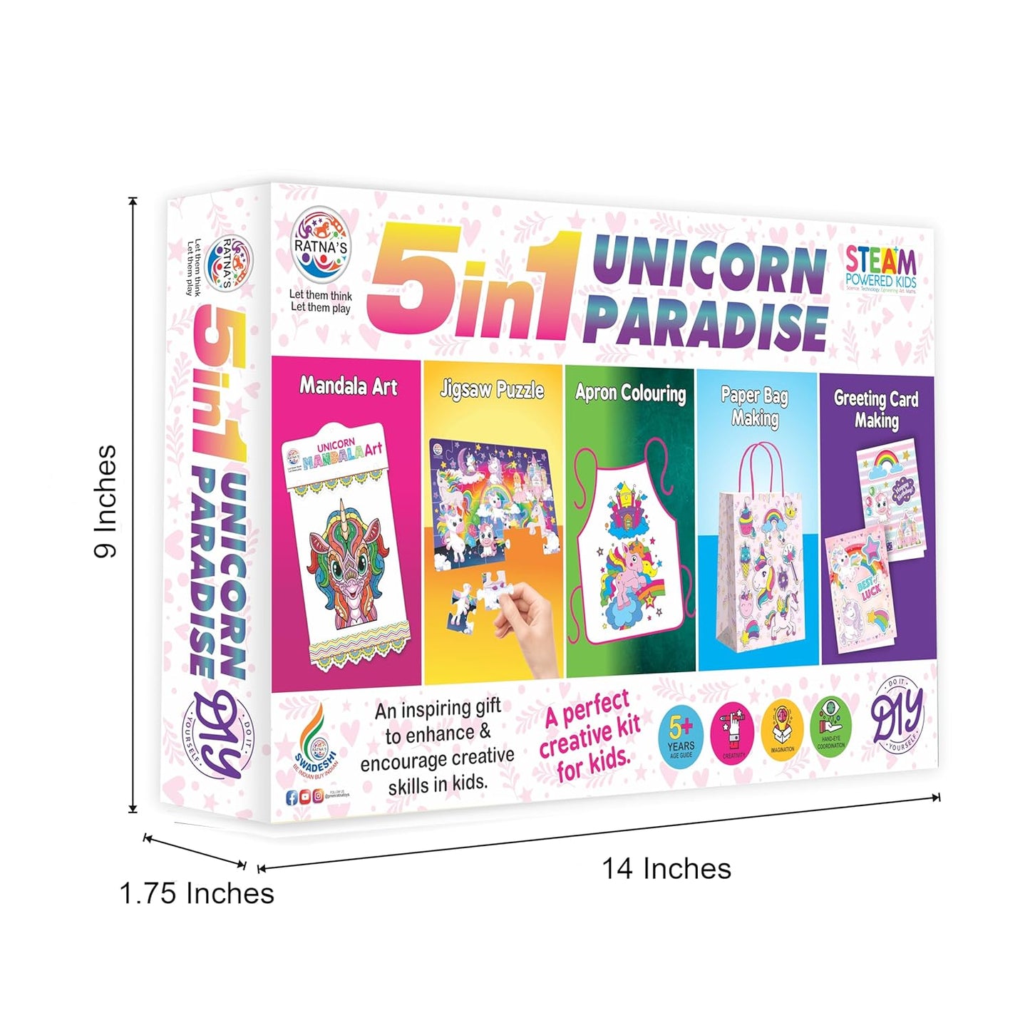 5 in 1 Unicorn Paradise Kit