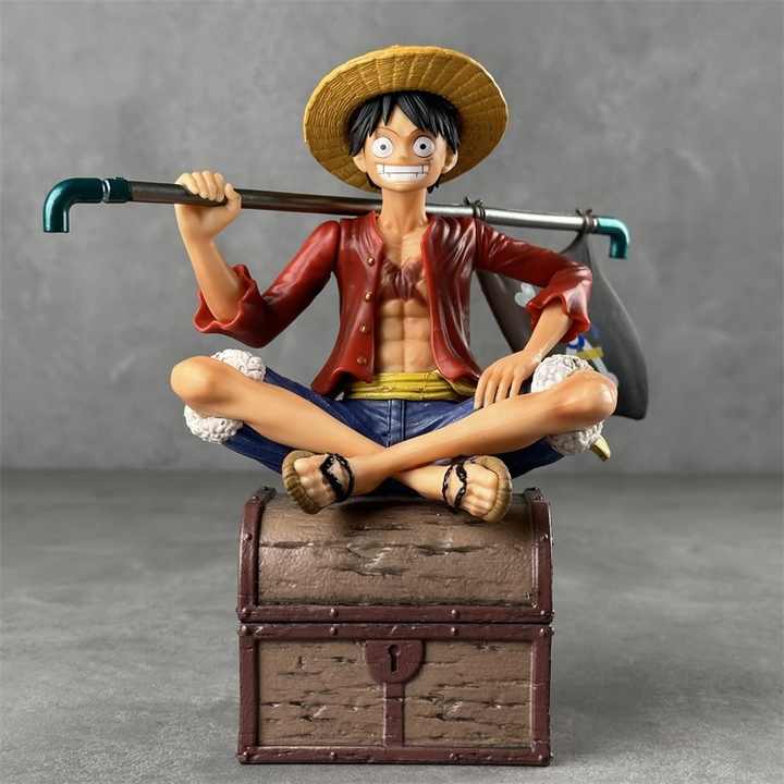 Luffy Sitting Action Figure (20 Cms)