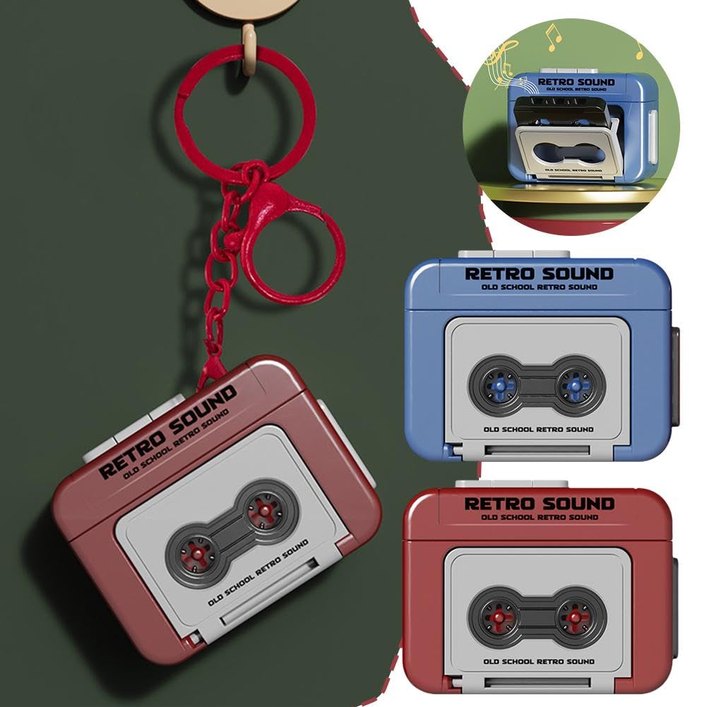 Tape Recorder Keychain