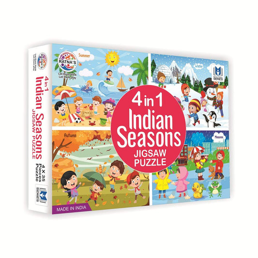 4 in 1 Indian Seasons Jigsaw Puzzle