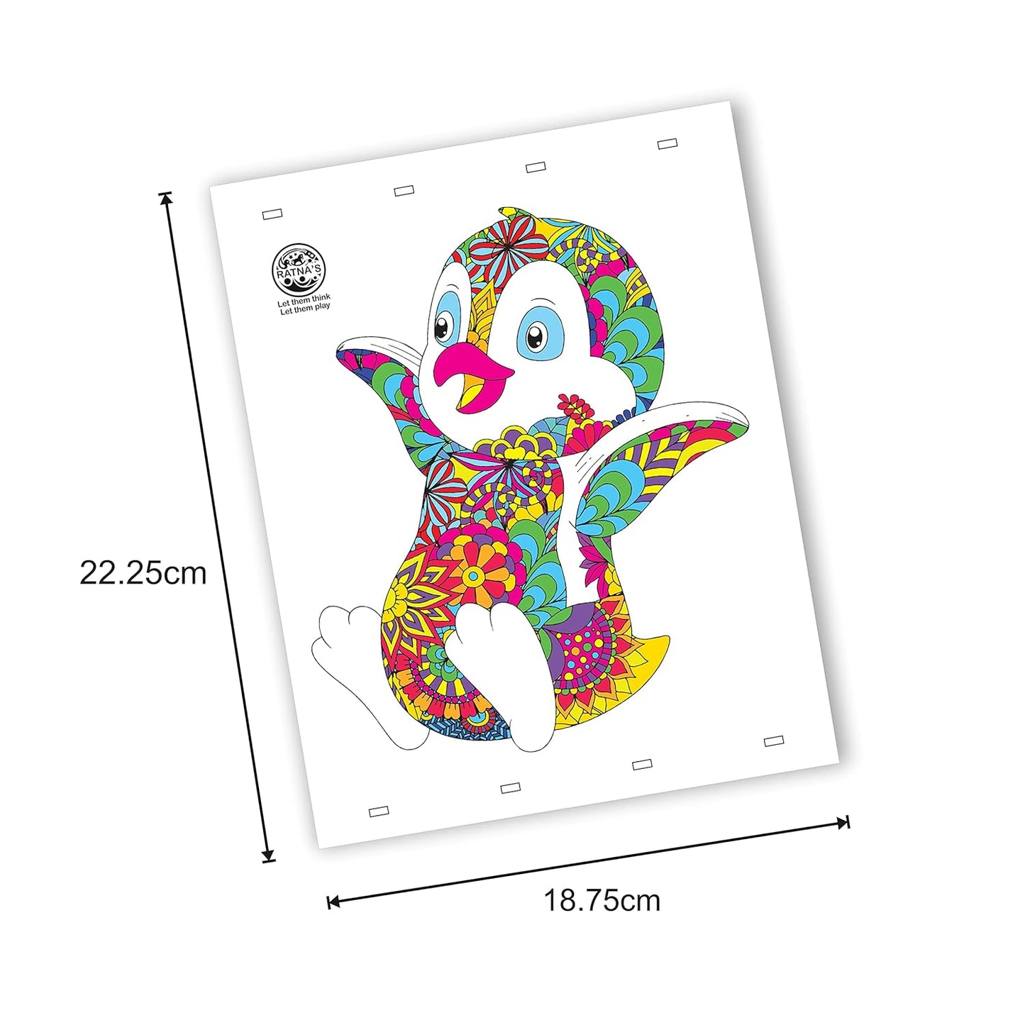 Mandala Art Junior Animals & Birds The Coloring Kit