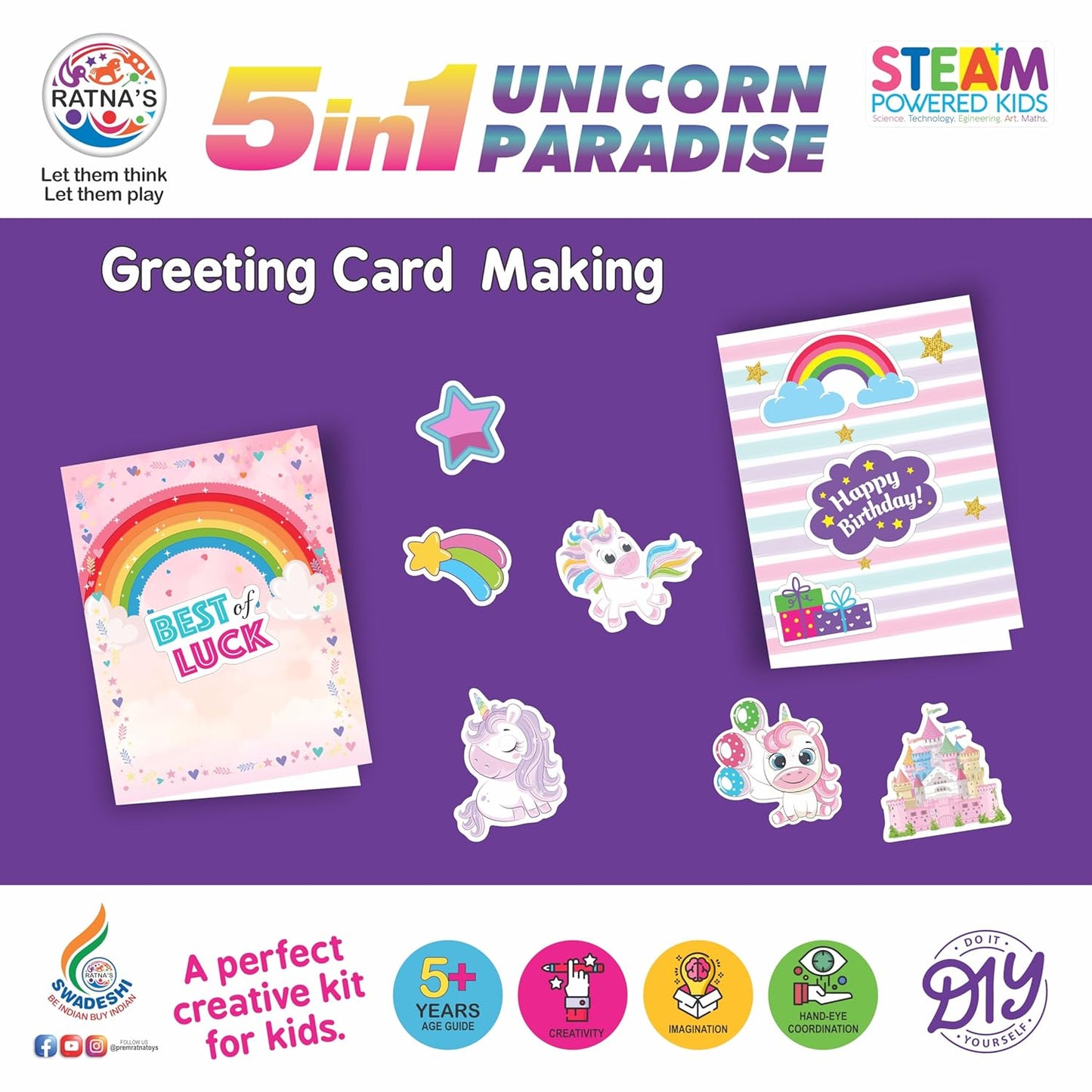 5 in 1 Unicorn Paradise Kit