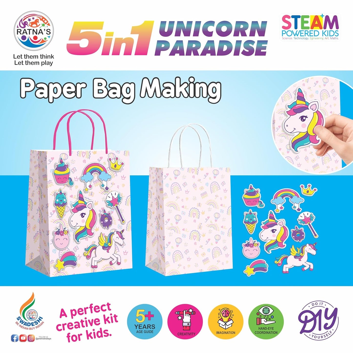 5 in 1 Unicorn Paradise Kit