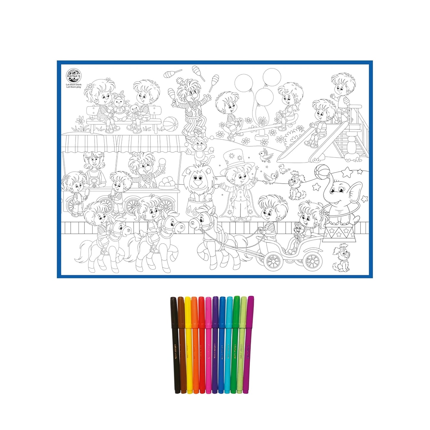 My Colouring Mat Carnival