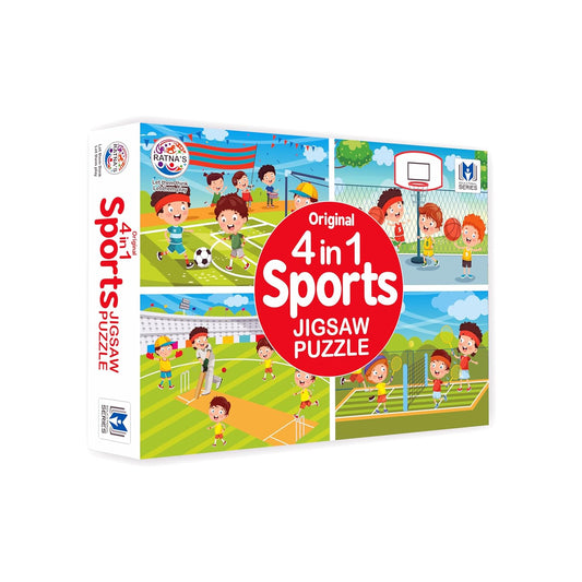 4 in 1 Sports Jigsaw Puzzle