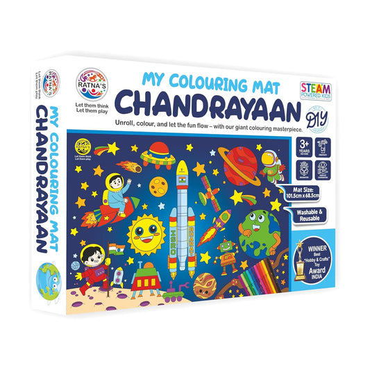 My Colouring Mat Chandrayaan