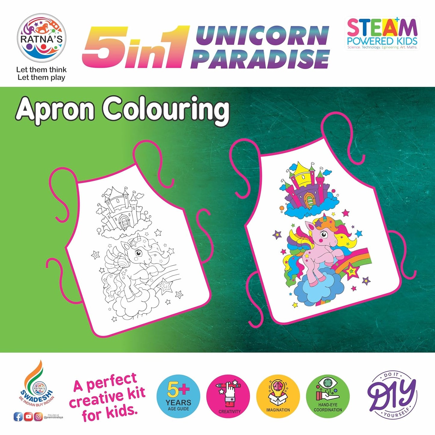 5 in 1 Unicorn Paradise Kit