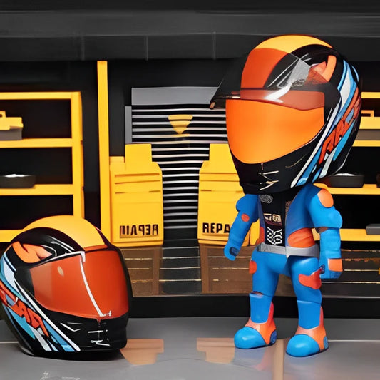 Motorcycle Helmet Rider (Multicolour)